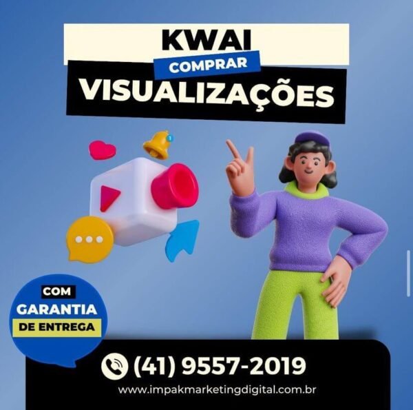 Comprar Visualizações no Kwai