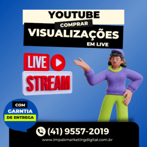 Comprar Visualizações em Live YouTube